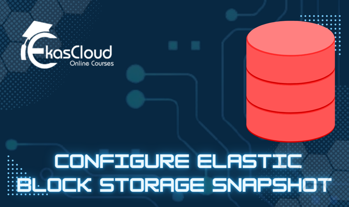 Configure Elastic block storage snapshot